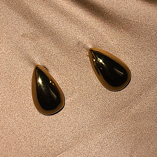 Caravana gota dorada | Plata 925