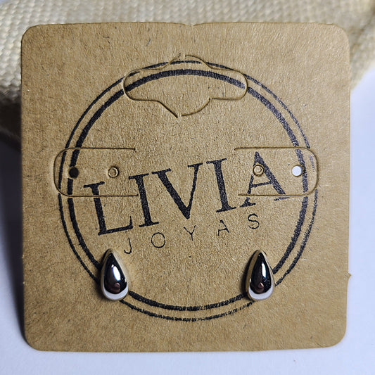 Caravana gota plateada | Plata 925